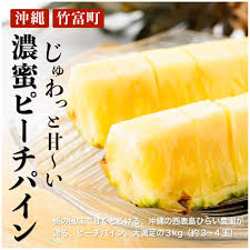 楽天市場】【ふるさと納税】2024年 先行予約 ピーチパイン 約3kg ...