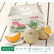 摩周メロン秀品2玉入り(1玉1.5kg以上) 3075 | 北海道弟子屈町 ...