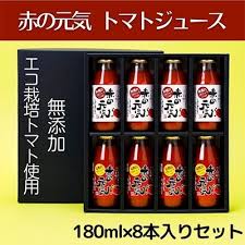赤の元気 トマトジュース 8本入りセット | 愛媛県久万高原町 ...
