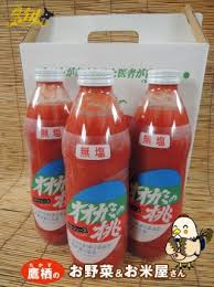 令和5年度産鷹栖町特産】トマトジュース『無塩』オオカミの桃1L3 ...